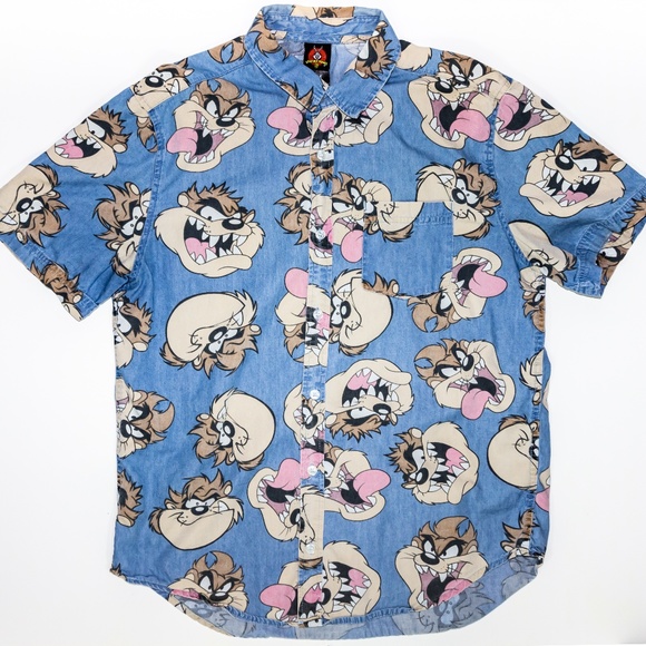 Warner Bros. Other - Taz Button Up (M)